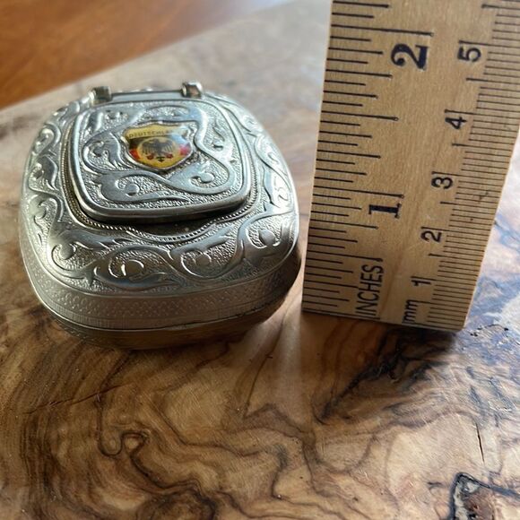 Antique German Army Logo Pocket Ashtray - Picture 7 of 9